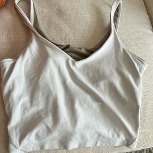 Lululemon Align Tank Top White size 8, EUC